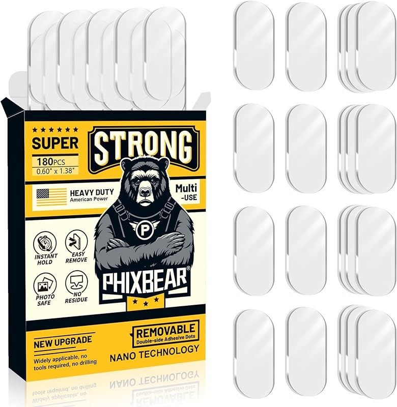 PHIXBEAR Mounting Residue Adhesive Picture 1