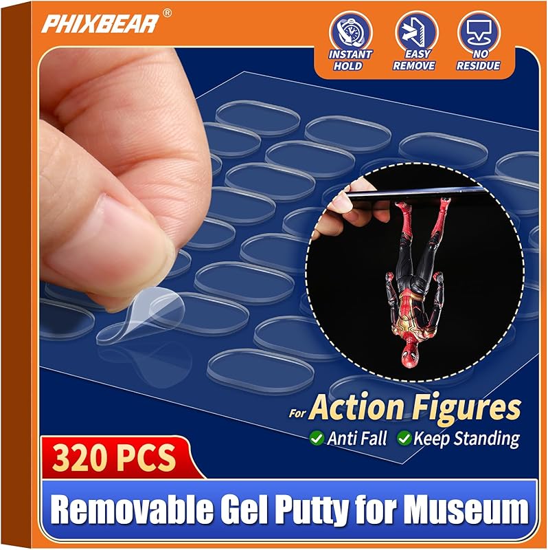 PHIXBEAR Removable Earthquake Adhesive Mounting